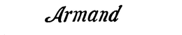 ARMAND trademark
