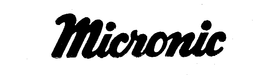 MICRONIC trademark