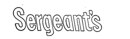 SERGEANT'S trademark