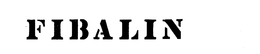FIBALIN trademark