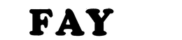 FAY trademark