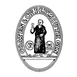 COATES AND CO'S PLYMOUTH GIN VICTORIA REGINA trademark