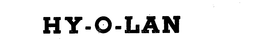 HY-O-LAN trademark