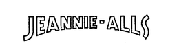 JEANNIE-ALLS trademark