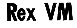 REX VM trademark