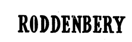 RODDENBERY'S trademark