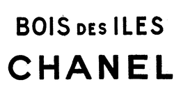 BOIS DES ILES CHANEL trademark