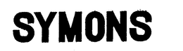 SYMONS trademark