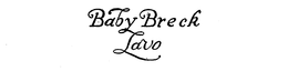 BABY BRECK LAVO trademark