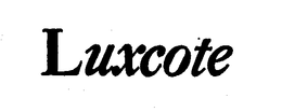 LUXCOTE trademark