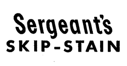 SERGEANT'S SKIP-STAIN trademark