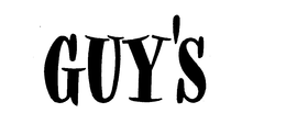 GUY'S trademark