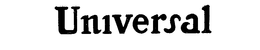 UNIVERSAL trademark