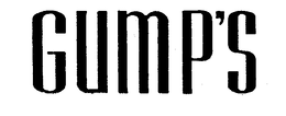 GUMP'S trademark