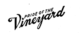 PRIDE OF THE VINEYARD trademark