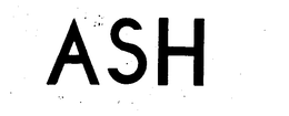 ASH trademark