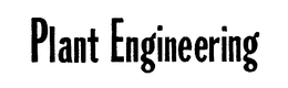 PLANT ENGINEERING trademark