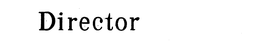 DIRECTOR trademark