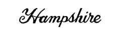 HAMPSHIRE trademark