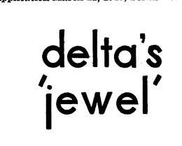 DELTA'S 'JEWEL.' trademark