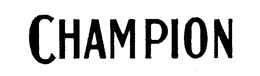 CHAMPION trademark