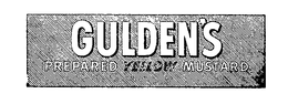 GULDEN'S PREPARED YELLOW MUSTARD trademark