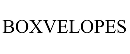 BOXVELOPES trademark