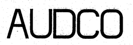 AUDCO trademark