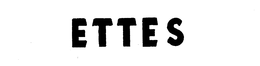 ETTES trademark
