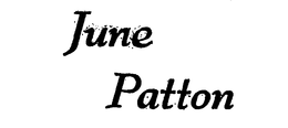 JUNE PATTON trademark