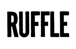 RUFFLE trademark