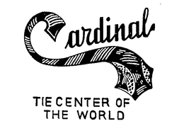 CARDINAL THE CENTER OF THE WORLD trademark