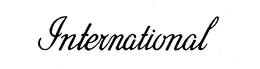 INTERNATIONAL trademark