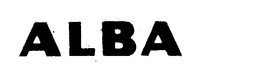 ALBA trademark