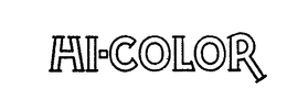 HI-COLOR trademark