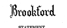 BROOKFORD trademark