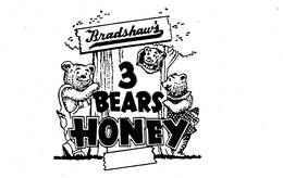 BRADSHAW'S 3 BEARS HONEY trademark