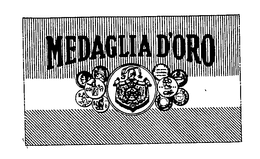 MEDAGLIA D'ORO trademark