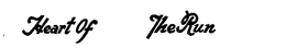 HEART OF THE RUN trademark