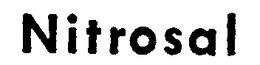 NITROSAL trademark