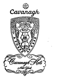 CAVANAGH HATS NEW YORK JC trademark