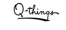 Q-THINGS trademark