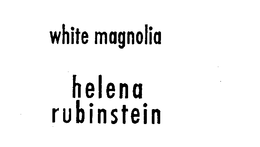 WHITE MAGNOLIA HELENA RUBINSTEIN trademark