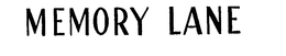 MEMORY LANE trademark