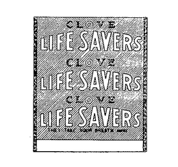 CLOVE LIFE SAVERS trademark