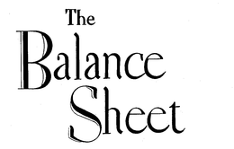 THE BALANCE SHEET trademark
