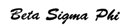BETA SIGMA PHI trademark