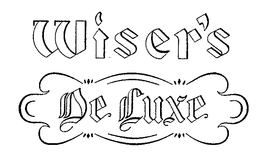 WISER'S DE LUXE trademark