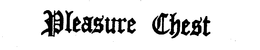 PLEASURE CHEST trademark