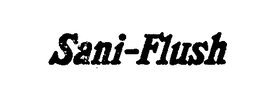 SANI-FLUSH trademark